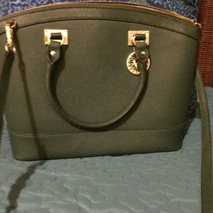 Anne Klein Vegan Leather Satchel